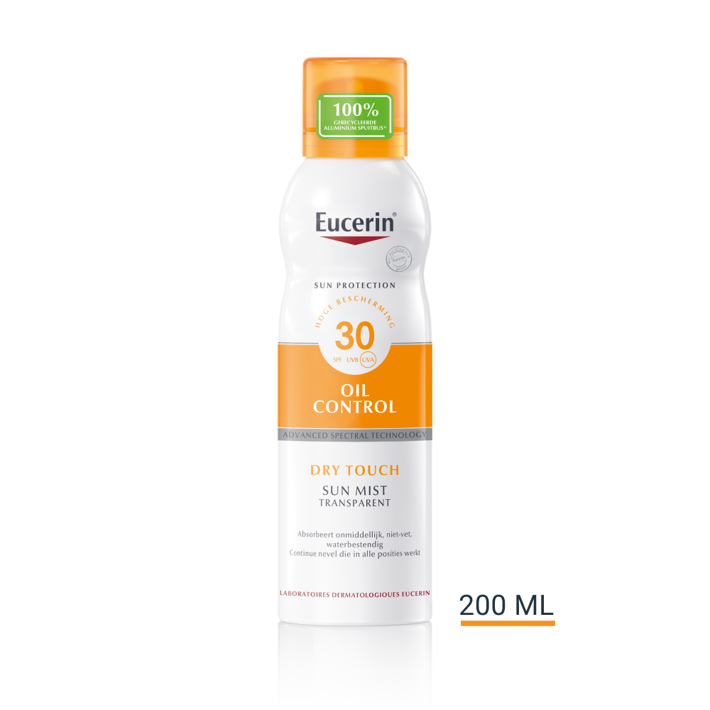 Eucerin Sun Oil Control Mist Transparent Dry Touch SPF 30 200ml  (B)